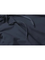 Tmavě modrá tenká dámská "klokaní" mikina (W06-25)