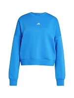 Dámská mikina adidas Essentials Small Logo Feelcozy modrá KC5280