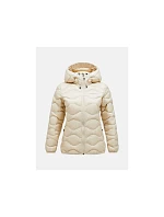 Dámská péřová bunda PEAK PERFORMANCE Helium Down Hood Jacket Women, béžová