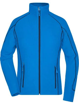 Daiber JN 596 Dámská strukturovaná fleecová bunda 02.0596 aqua/navy Daiber JN 596 Dámská strukturovaná fleecová bunda 02.0596 aqua/navy
