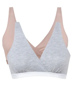 Mitex Lilly 2-pack barva: šedá/růžová