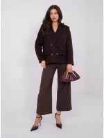 IT KR bunda FL9559.02P tmavě hnědá IT KR bunda FL9559.02P tmavě hnědá