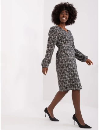 Šaty LK SK 509474 2.55P šedá černá