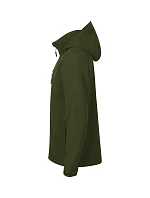 Trail softshellová bunda pánská military