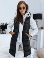 Dámská prošívaná oboustranná vesta MARIET černá FashionStreet TY3161