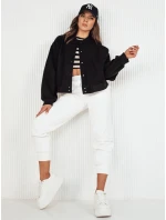 Dámská bunda bomber BONDAI černá FashionStreet TY4147 Dámská bunda bomber BONDAI černá FashionStreet TY4147