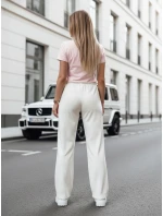 Dámské tepláky DRESSANIK ecru FashionStreet UY2703