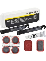 Sada na opravu trubek Záplata a lepidlo 9 kusů Dětský box DUNLOP