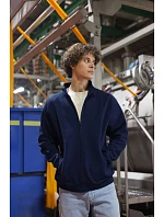 Fruit of the Loom Iconic Premium Sweat Jacket Mikina z těžké bavlny 16.2290 deep navy