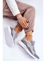 Dámská sportovní obuv Tenisky Big Star LL274371 Šedá