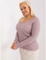 PM SW PM1020 Svetr.12P světle růžová PM SW PM1020 Svetr.12P světle růžová