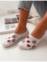 Dámské ponožky mokasínky Milena Microstopki 0576 Jablka 36-41