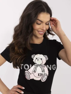 Tričko NM TS JX 09328.65P černo-růžové