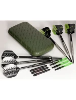 Pouzdro na šipky Harrows Slimcase 6 Green