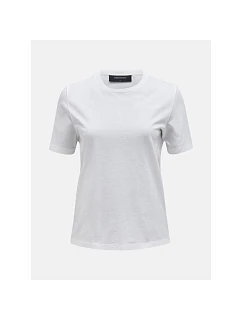 Tričko Peak Performance W Original Small Logo Tee, bílé