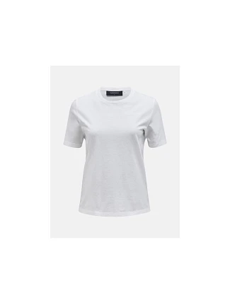 Tričko Peak Performance W Original Small Logo Tee, bílé Tričko Peak Performance W Original Small Logo Tee, bílé