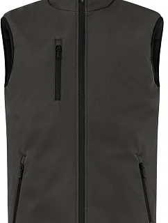 Clique Padded Softshell Vest Men Pánská zateplená softshellová vesta 67.0958 dark grey