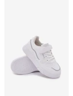 Dětské tenisky na suchý zip Big Star SS374042 Bílé