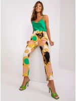 Kalhoty DHJ SP 12787D.23X černá a béžová Kalhoty DHJ SP 12787D.23X černá a béžová