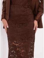 Sukně MI SD G9137.16P hnědá