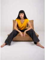 Tričko RV TS 7543.12x jasně oranžová