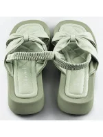 Zelené sandály na platformě (CM-58) Zelené sandály na platformě (CM-58)