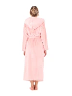 Dámský župan Flora s kapucí 3956 3050 růžová perla - Vestis