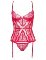 Dámský korzet Ravenna corset cherry - BEAUTY NIGHT FASHION