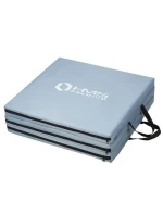 Gymnastická matrace HMS MGS02 skládací šedá 1800x600x500mm