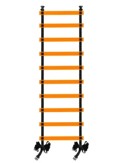 Výcvikový žebřík 4m -10 příček, oranžový DT10-4M-O