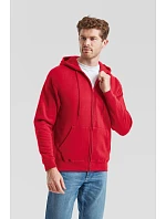 Fruit of the Loom Classic Hooded Sweat Jacket Mikina s kapucí 16.2062 white Fruit of the Loom Classic Hooded Sweat Jacket Mikina s kapucí 16.2062 white