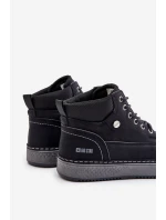 Pánské Šněrovací Boty Big Star OO174559 Hi-Poly System Černé Pánské Šněrovací Boty Big Star OO174559 Hi-Poly System Černé