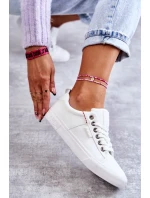 Dámské kožené tenisky Big Star – bílé Dámské kožené tenisky Big Star – bílé