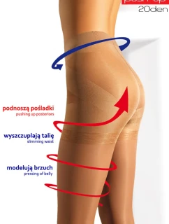 Punčochové kalhoty PUSH-UP 20 - MONA