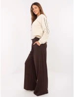 Teplákové kalhoty RV DR A613.69 tmavě hnědé