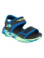Skechers S-Lights: Sola Glow Sandal - Fusion Brights 407032L-BKBL Black 28