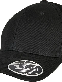 Flexfit 110OC 6 panelová kšiltovka z bio bavlny 55.10OC black