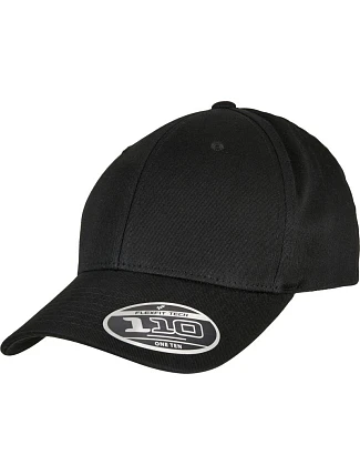 Flexfit 110OC 6 panelová kšiltovka z bio bavlny 55.10OC black