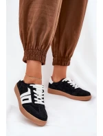 Tenisky Sportovní Obuv Semišová Vinceza 79517 Černé