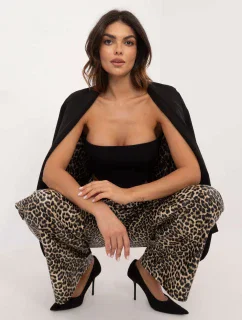 Kalhoty LK SP 509799.38 černé a béžové