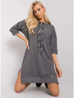 Šaty RV SK 6273.47P tmavě šedá