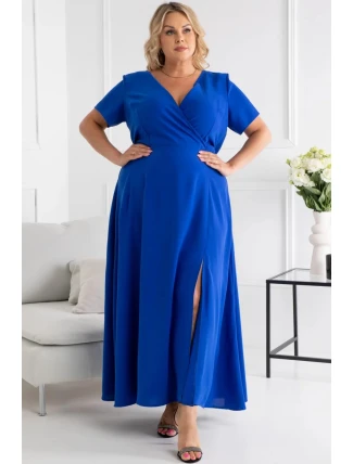 Dámské šaty Fiomena chrpové - Karko Dámské šaty Fiomena chrpové - Karko