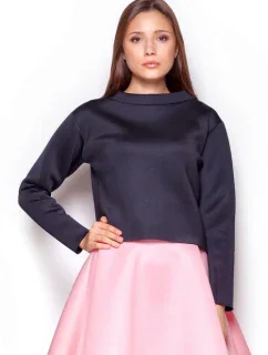 Dámská halenka M341 black - FIGL