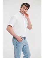 Russell Athletic 933M Košile Oxford s krátkým rukávem 11.933M white