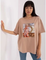 Tričko LK TS 509353 1.33P tmavě lila