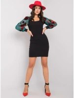 Šaty RV SK 7353.10x černá Šaty RV SK 7353.10x černá