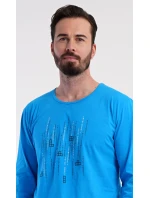 Pánské pyžamo dlouhé Tetris Pánské pyžamo dlouhé Tetris