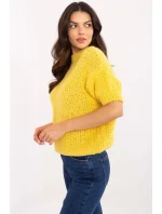 Svetr s krátkým rukávem model 207600 Italy Moda Svetr s krátkým rukávem model 207600 Italy Moda