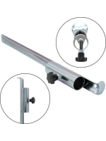 KOVOVÝ PODSTAVEC POD DEŠTNÍK 50 CM CAMP ACTIVE