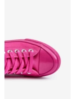 Klasické dámské tenisky Big Star NN274290 Fuksie